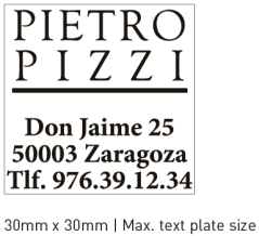 Pečiatka Mobile Printy 9430 (30 x 30 mm)