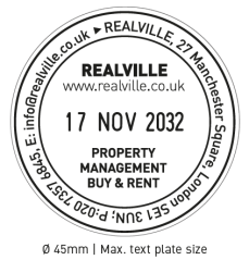 Pečiatka Professional 52045 (∅ 45 mm)