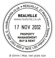 Pečiatka Professional 52045 (∅ 45 mm)