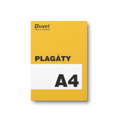 Plagáty A4 (210 x 297 mm)