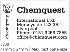 Pečiatka Professional 5200 (41 x 24 mm)